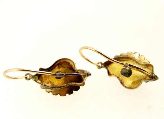 Orecchini A Perno Oro Giallo 18kt Con Zirconi - 1,41 Gr - Nuovi