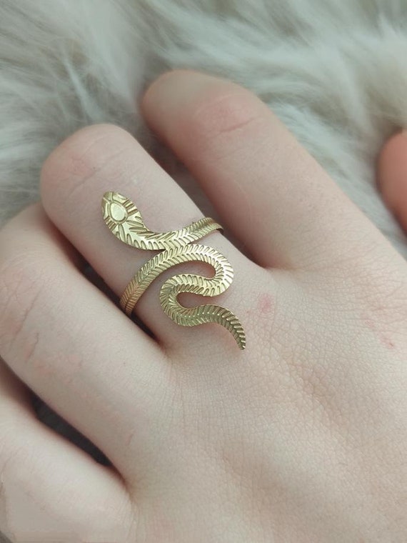Etsy snake ring sale