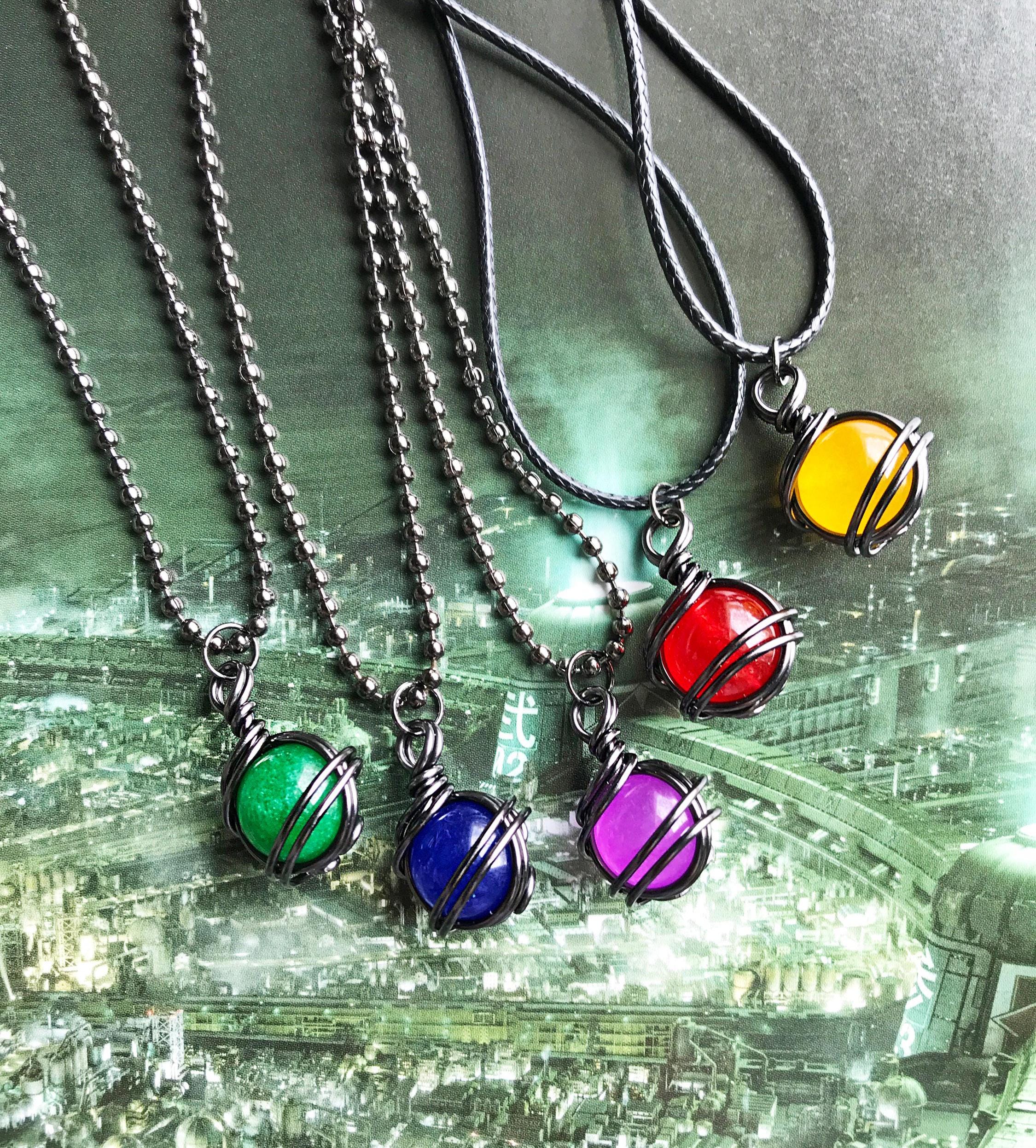 ファイナルファンタジー7 Ⅶ マテリアペンダント　メテオ 
メテオ FINAL FANTASY XII FF7 Official Materia Pendant METEOR