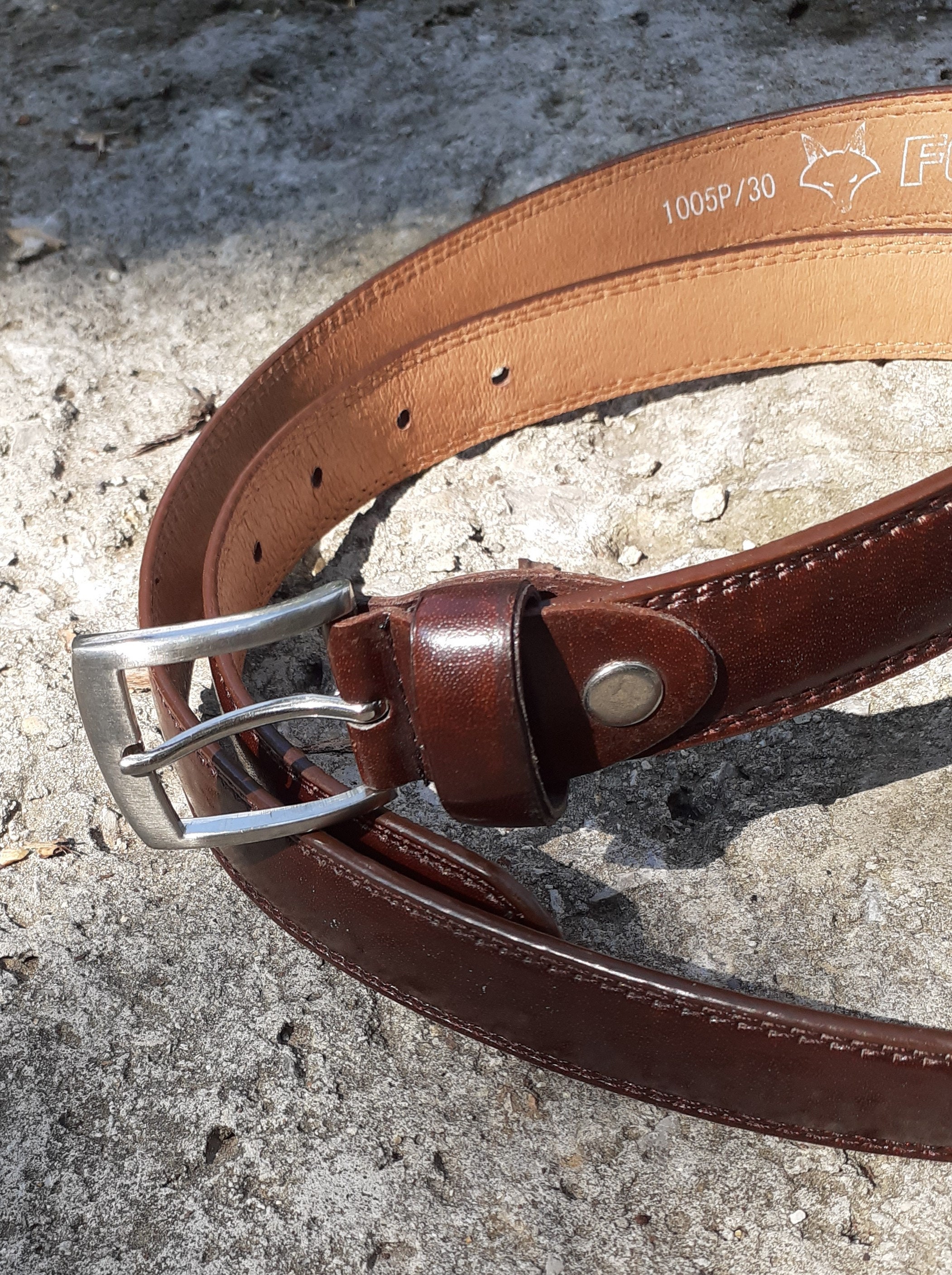 Full Grain Leather Belt Men's Dress Belt Oxblood Etsy