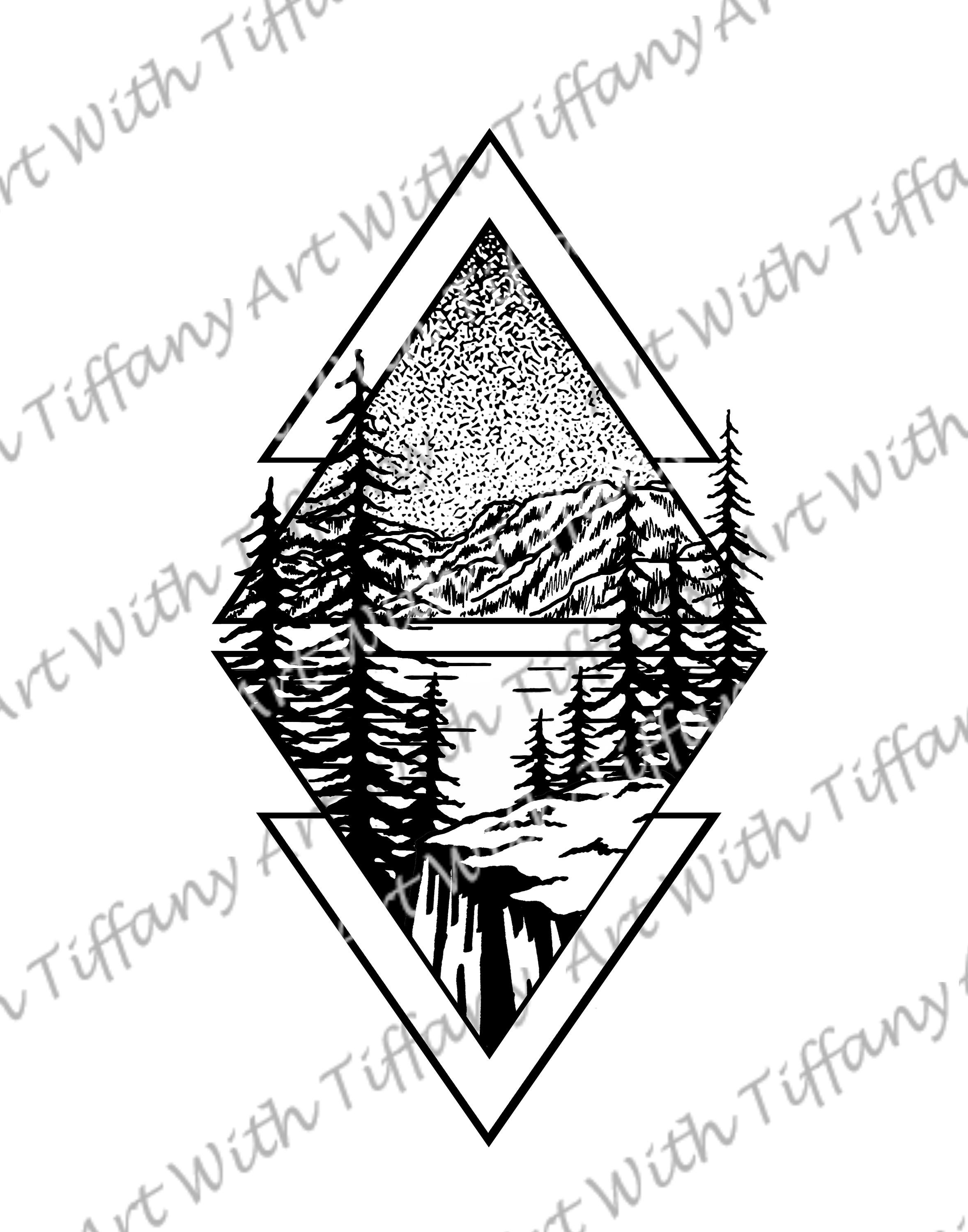 30 Outstanding Forest Tattoo Design Ideas 2023 Black  White Colorful   Saved Tattoo