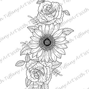 Sunflower flower outline icon simple doodle sketch line art style black  and gold floral botany set Beauty elegant logo design Graphic isolated  symbol drawing Flat shape wedding tattoo card 6254085 Vector Art