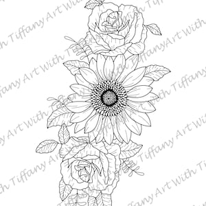 Sunflower flower outline icon simple doodle sketch line art style black  and gold floral botany set Beauty elegant logo design Graphic isolated  symbol drawing Flat shape wedding tattoo card 6254085 Vector Art