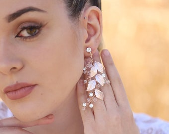 Pendientes De Arnés De Boda De Estilo Fdlk Boho Aretes De De Pendientes De Arnés De Boda De Estilo Fdlk Boho Aretes De De