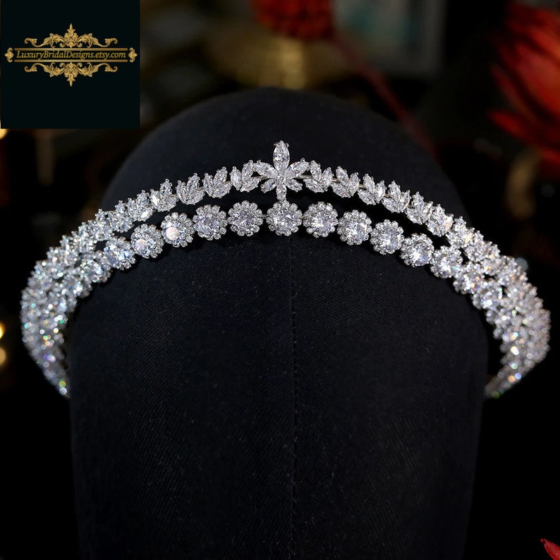 Royal Wedding Tiara Replica Vintage Style Wedding Etsy