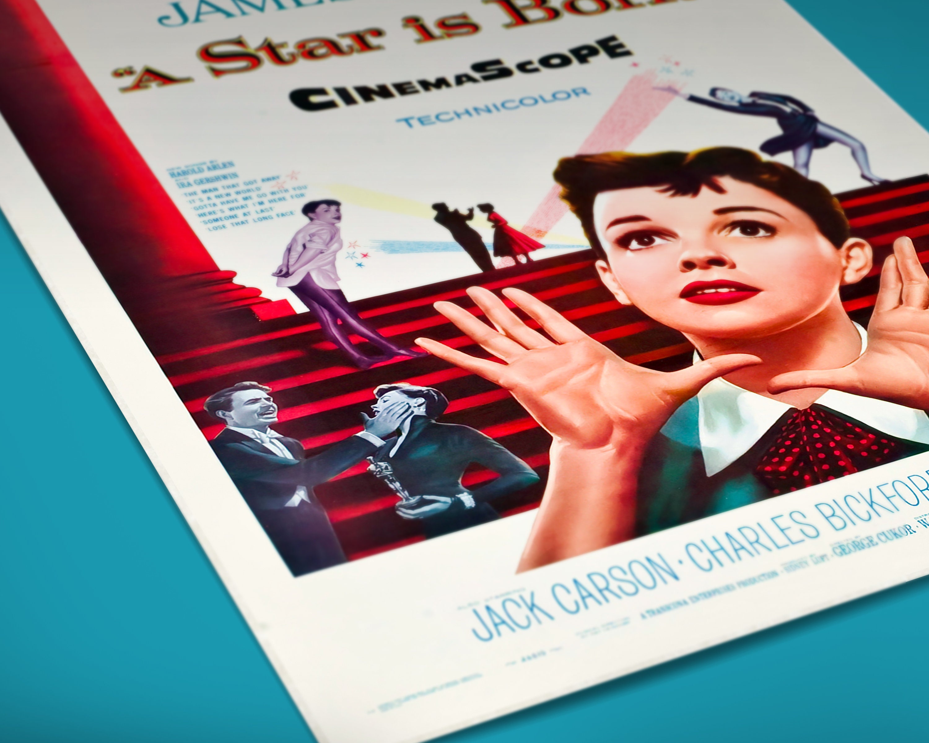 A Star is Born Movie Poster 1954 Classic Film Print Starring | Etsy