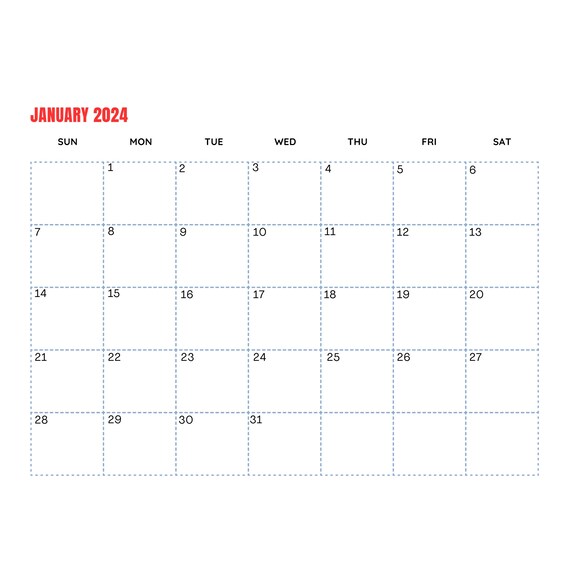 January 1 2024 How Many Days