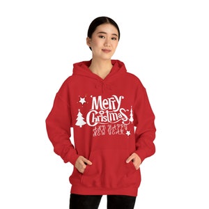Christmas Hoodie Sweatshirt, Unisex Heavy Blend™ Hooded Sweatshirt, Tumblr Hoodie, Merry Christmas Sweatshirt, 2023 Seasonal Gift, Men Wears