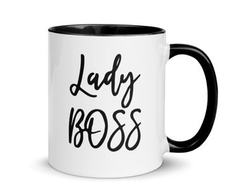Lady Boss / Lady Boss Mug / Like A Boss / Gift For Entrepreneur / Lady Boss Gift / Small Business Owner / Entrepreneur Mug / Boss Mug