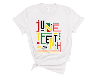 Juneteenth Shirt / Unisex Shirt / Juneteenth 1865 / T Shirt / Juneteenth / Free-ish / 1865 / Freeish / Black Pride / Happy Juneteenth