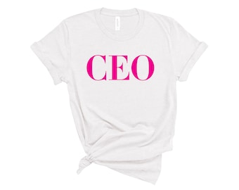 CHEF / CHEF Shirt / Chef Shirt / Unisex Shirt / Unternehmer Shirt / Black Owned Business / Unternehmerin / Frauenbesitz / Mädchen Boss