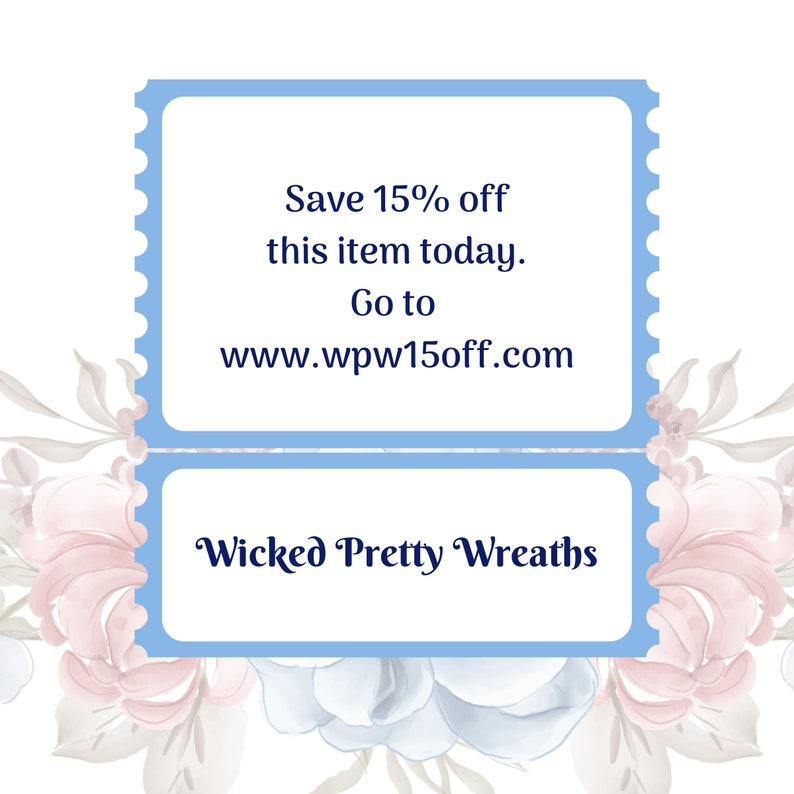 Save 15 percent off this item today. Go to www.wpw15off.com and enter your email to receive an automatic coupon