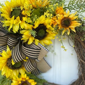 Close up of wreath