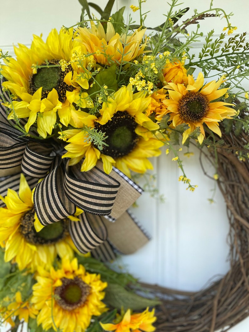 Close up of wreath