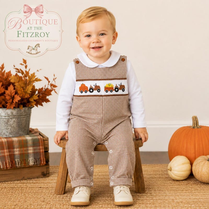 Smocking Hand Made Fall Smocked Baby Outfits - Etsy