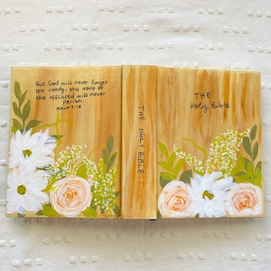 Painted Bible, NIV Journaling Bible, Ready To Ship