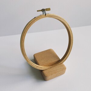 Embroidery Hoop Display Stand // Embroidery Hoop Prop // Stand ONLY, hoop not included