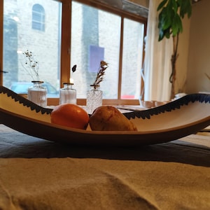 Large presentation dish, Red Stoneware