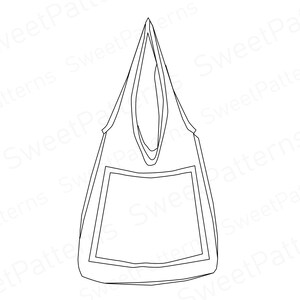 Boho Hobo Bag Sewing Pattern PDF , Photo Tutorial, Three Size, Unlined ...