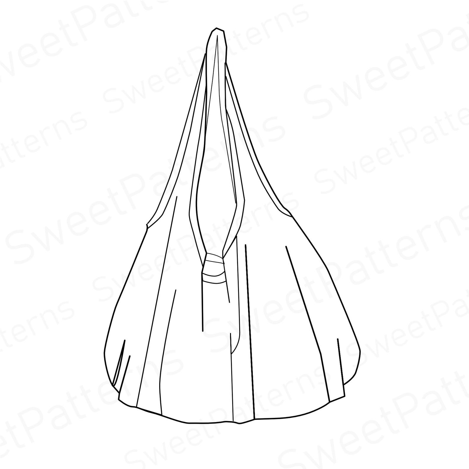 Boho Hobo Bag Sewing Pattern PDF , Bag Sewing Pattern, Photo Tutorial ...