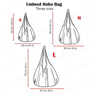 Boho Hobo Bag Sewing Pattern PDF , Bag Sewing Pattern, Photo Tutorial ...
