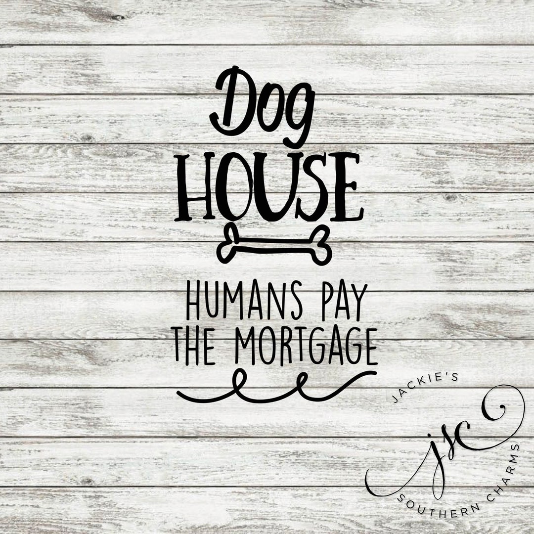 Dog House Vinyl Decal Etsy