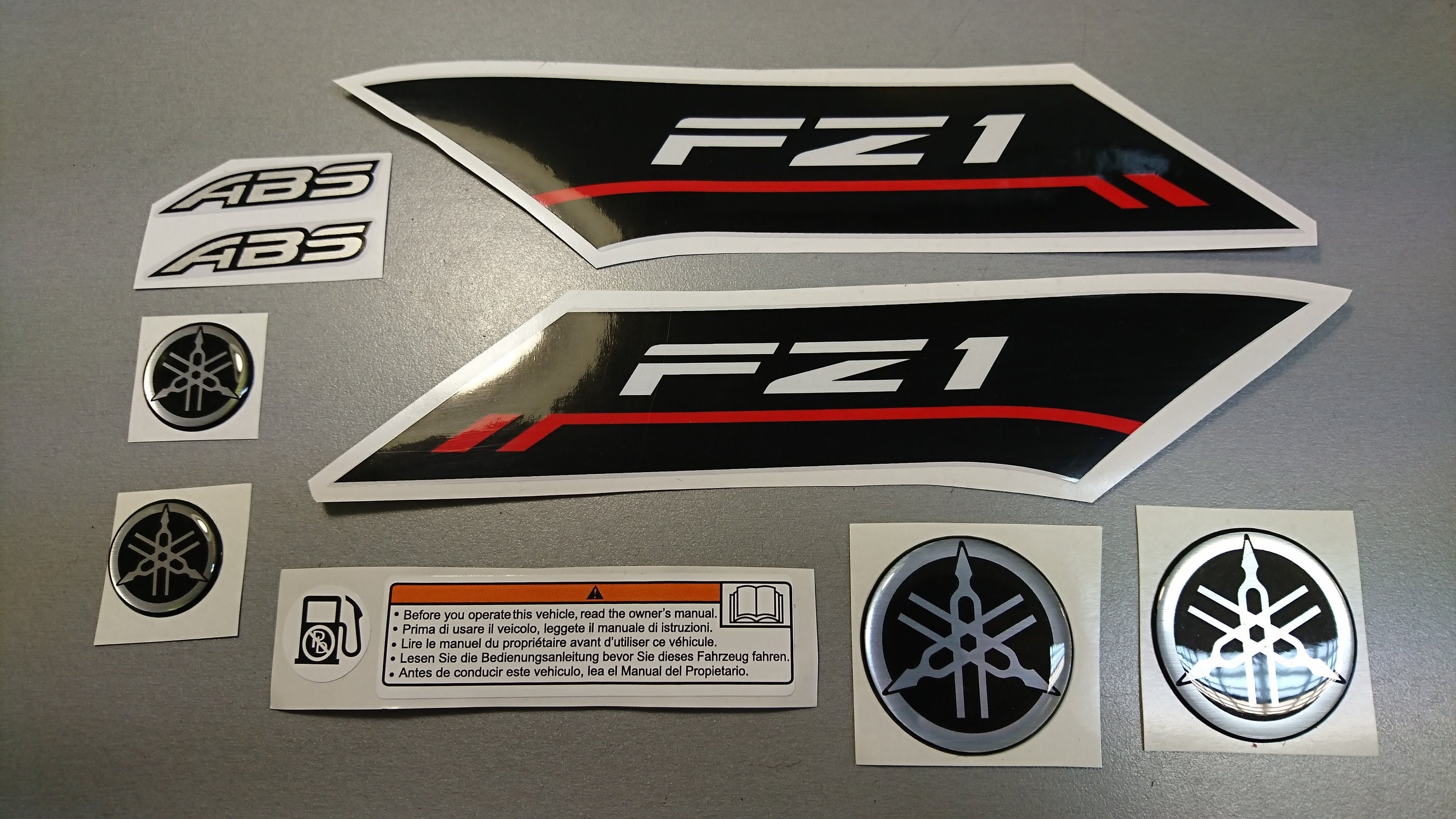 Fooqs Yamaha FZ1N FZ-1N FZ 1N 2010 White aftermarket custom | Etsy