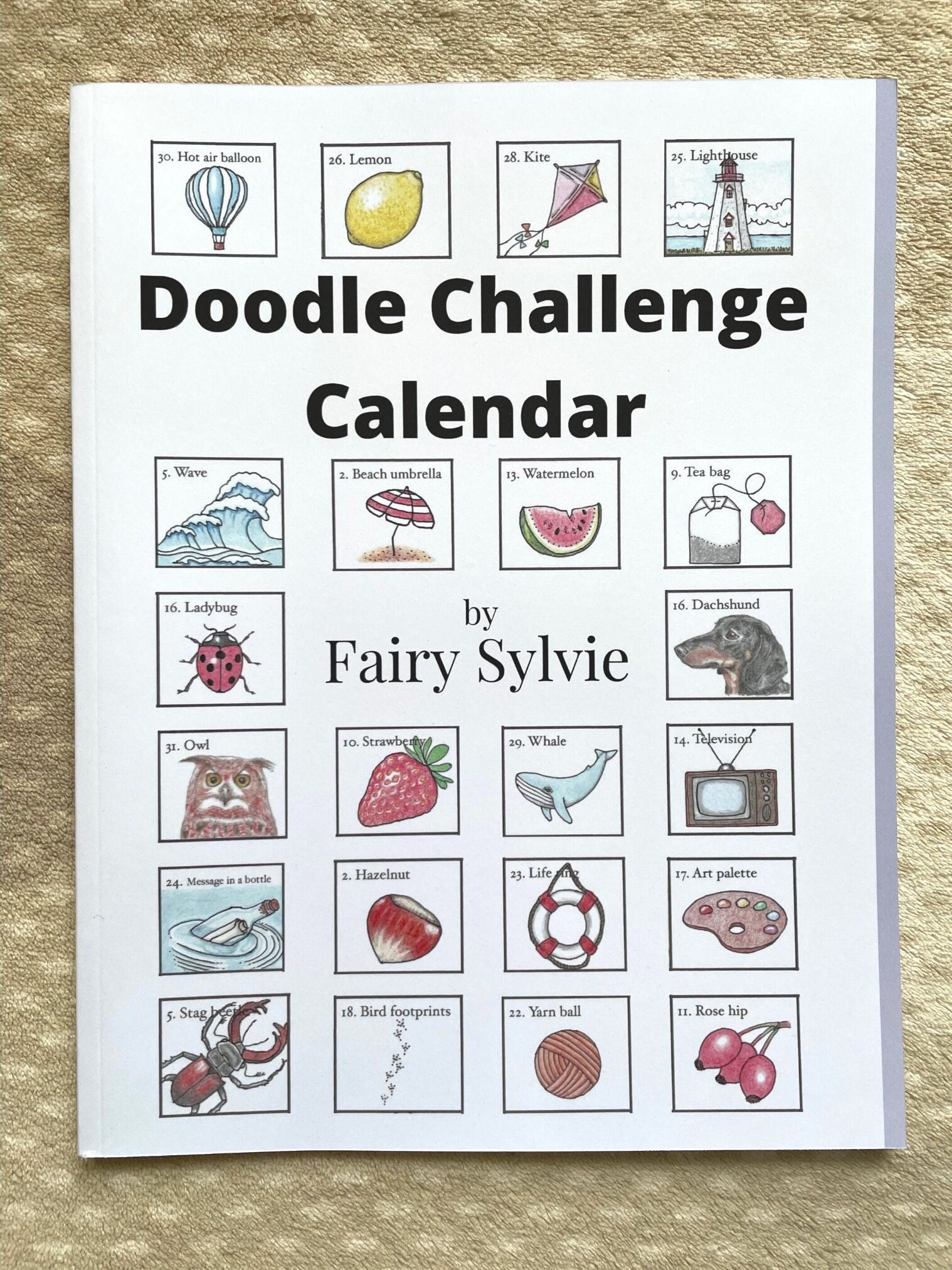 Doodle Challenge Calendar Drawing Book for Adults Daily Drawing Challenge  Drawing Prompts Art Challenge Activity Book for Teens - Etsy