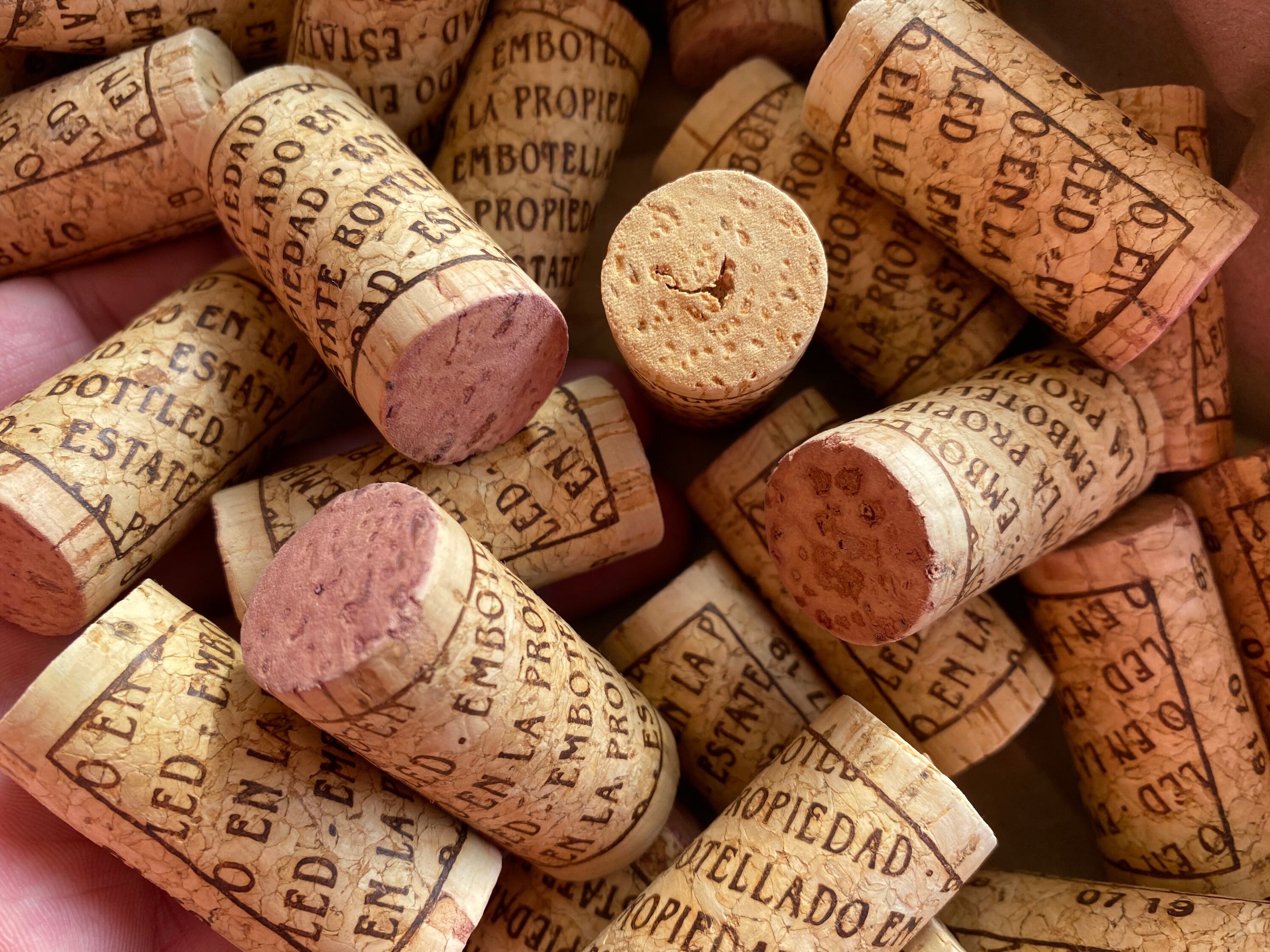 60 Natural Used Wine Corks Ideal for Crafts Premium Real Etsy