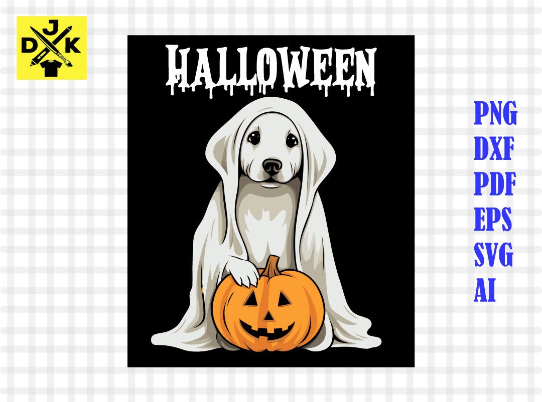 Cute Halloween Dog Svg Cute Halloween Kids Svg Pumpkin SVG - Etsy