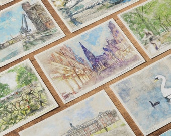 10 Postcards » Münster ART Edition complete (MS-ART) Edition msart
