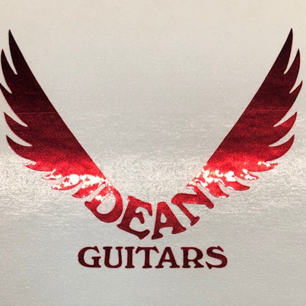 Dean Guitars Decal - Sticker, Pick color, size, quantity  Oracal 651 vinyl Logo - Window - Laptop - Music