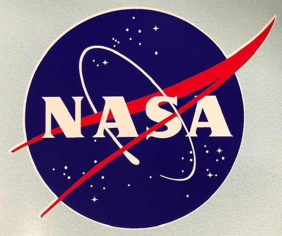 Nasa Meatball Logo Vinyl Decal Sticker Oracal 651 Space Rockets Logo Laptop  Game Controller Cell Phone 