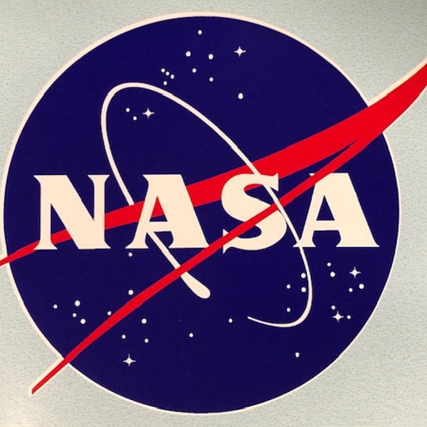 Nasa Meatball Logo Vinyl Decal Sticker Oracal 651 Space Rockets Logo - Laptop - Game Controller - Cell Phone