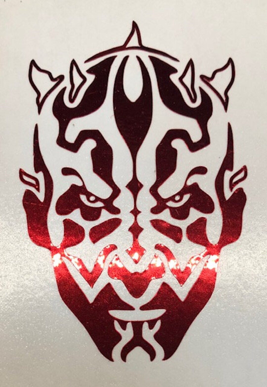 Star Wars Darth Maul Logo Vinyl Decal Sticker Pick Color Size Oracal 651  Window Laptop Sith - Etsy Canada