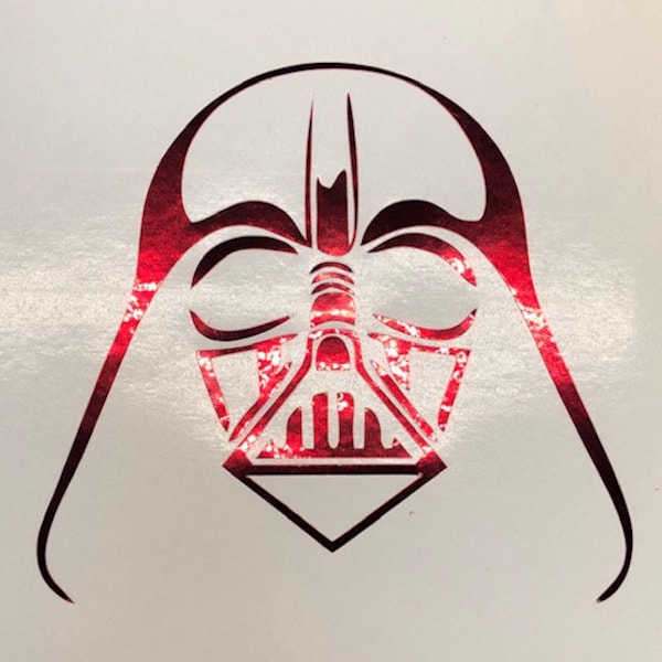 Star Wars Darth Vader Helmet Vinyl Decal Sticker Pick Color Size Quantity - Window - Laptop