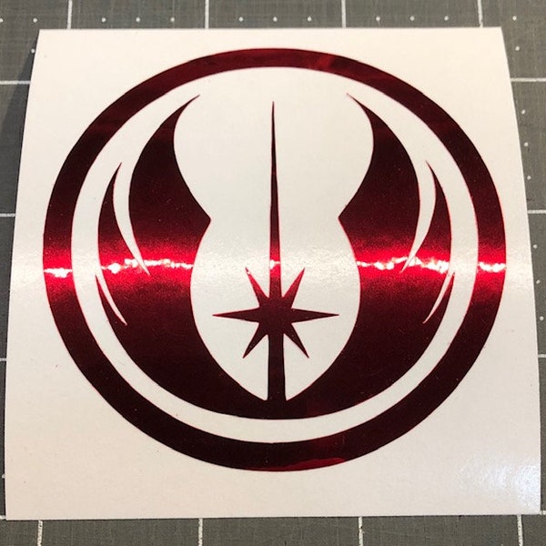 Star Wars Jedi Order Symbol Vinyl Decal Sticker Pick Color Size Qty Oracal 651 - Window - Laptop - Game Controller