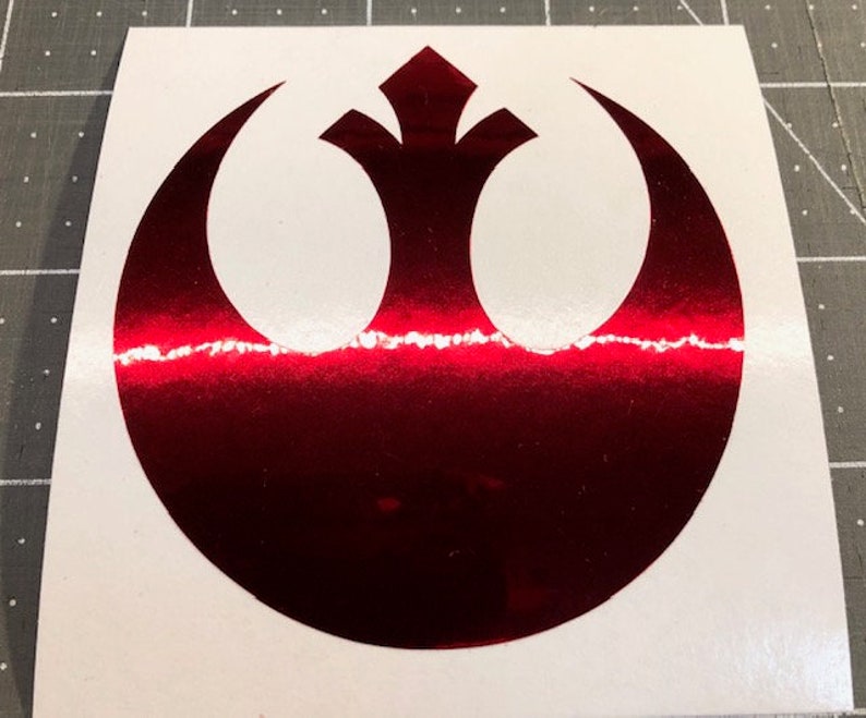 Star Wars Rebel Alliance Symbol Vinyl Decal Sticker Pick Color | Etsy
