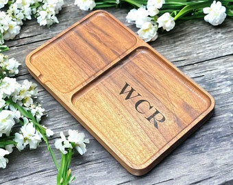 Cool Gifts for Guys, Groomsman Gift; Bridesmaid proposal, MOH, 5th Anniversary, Optional Wireless Charger