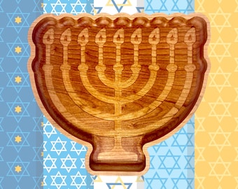 Menorah Candles Tray, Joyous Chanukah Tradition, Kiddish Cup, Embrace the Jewish Holiday Spirit.