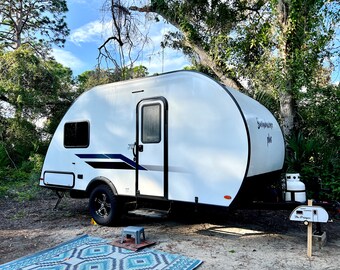 Custom camper welcome sign, camper introduction sign, campsite neighbors, outdoor adventures, off the grid