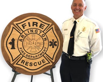Plaque For Law Enforcement Fire Department Emergency Medical Technician Paramedic Critical Care Nurse First Responder Real Life Hero