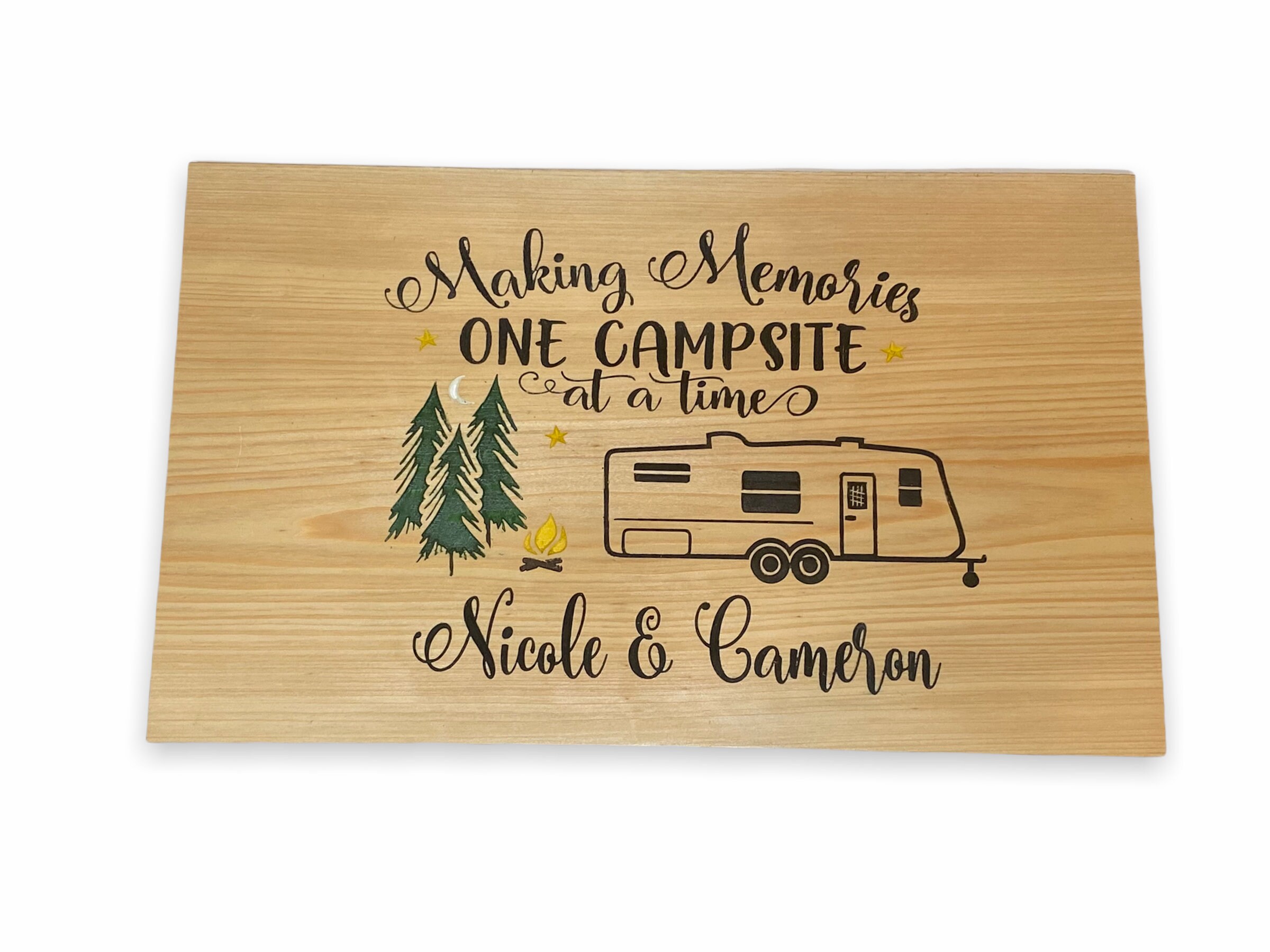 Making Memories One Campsite Happy Camper Camping Doormat K228 888237