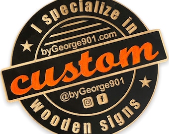 Custom Business Logo Sign Company Logo Sign Office Wall Sign Shop Entrance Sign Acrylic Business Sign HDPE Outdoor Sign Engraved Wood Sign