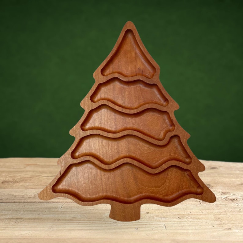 Christmas Tree Charcuterie Board Gift For Hostess Table Decor Serving Accessory Holiday Entertaining