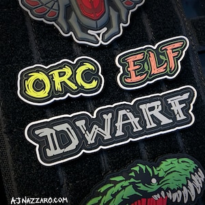 Orc, Elf, and Dwarf Patches