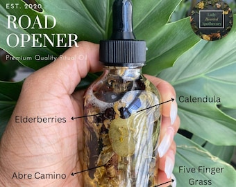 Road Opener Ritual Oil / Spell Oil / Manifestation Oil / Witchcraft / Intention Oil / Hoodoo / Conjure Oil
