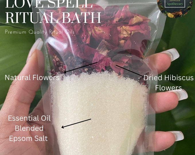 Love Spell Ritual Bath Salts