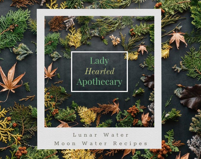 Lunar Waters: Moon Water Recipes