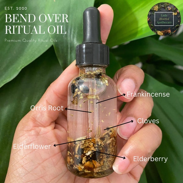 Bend Over/Do As I Say Ritual Oil / Spell Oil / Manifestation Oil / Witchcraft / Intention Oil / Hoodoo / Conjure Oil